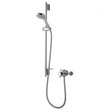 Aqualisa Aspire Dl Exposed Mixer Shower with Adjustable Head - Chrome - ASP001EA - TAP 'N' SHOWER