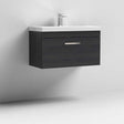 Nuie Athena Hacienda Black Contemporary 800mm Wall Hung Vanity & Basin 3 - ATH061D