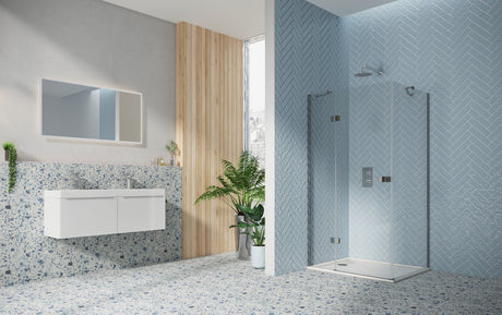 Scudo Frameless Side Panel 6mm - Chrome - ATHSIDE800