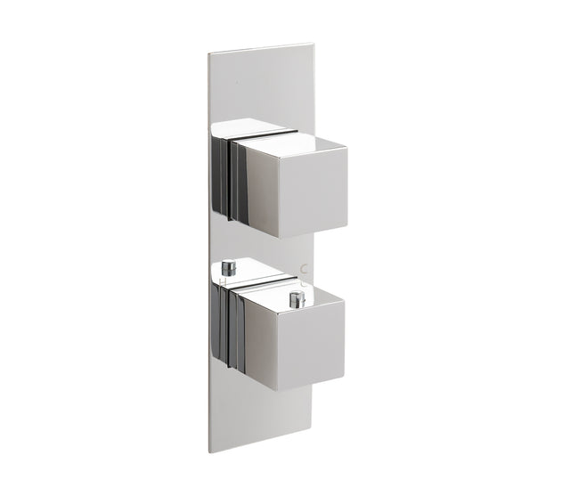 JTP Athena Slimlne 3 Outlet Thermostat - Chrome - 88681