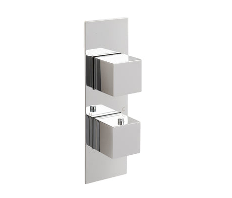 JTP Athena Slimlne 2 Outlet Thermostat Shower Valve - Chrome - 88671
