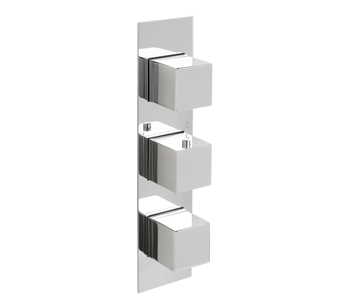 JTP Athena Slimlne 2 Outlet Thermostat Shower Valve - Chrome - 88690