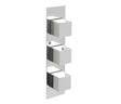 JTP Athena Slimlne 3 Outlet Thermostat Shower Valve - Chrome - 88691