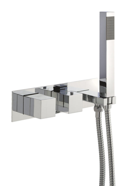 JTP Athena Thermostatic Concealed 2 Outlet Valve - Chrome - 86868