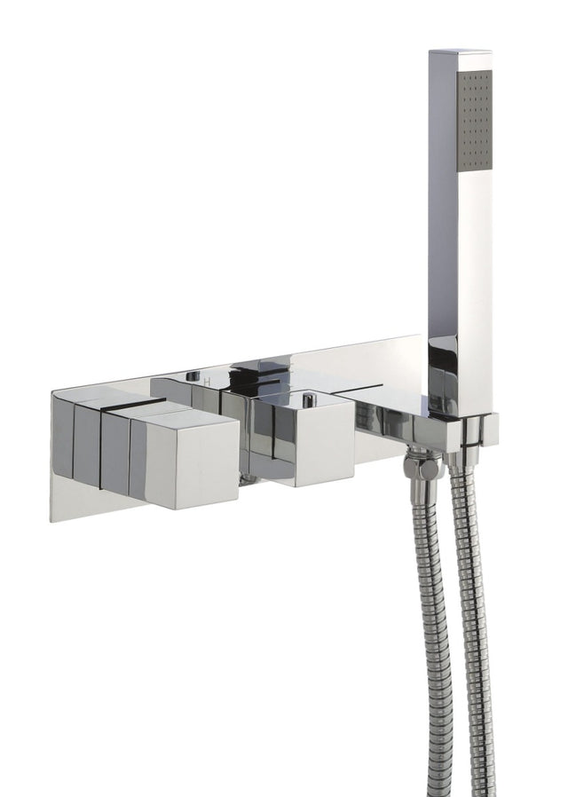 JTP Athena Thermostatic Concealed 2 Outlet Valve - Chrome - 86868