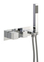 JTP Athena Thermostatic Concealed 2 Outlet Valve - Chrome - 86868