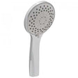 Vado Atmosphere 110mm round chrome air-injected single-function shower handset with rub-clean nozzles