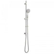 Vado Atmosphere Multi Function Slide Rail Kit in chrome with integrated outlet for modern bathrooms
