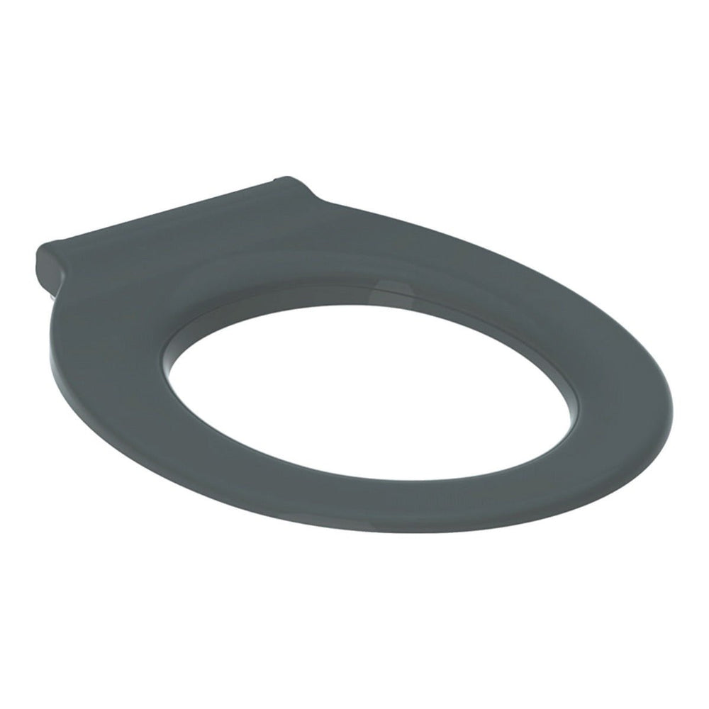 Twyford Avalon/Sola Toilet Seat Ring Bar Hinge Top Fix - Grey - AV7886GY - TAP 'N' SHOWER