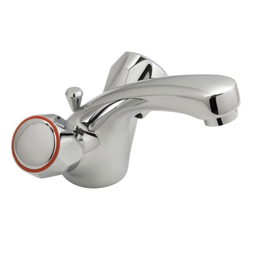 Vado Astra Mono Basin Mixer with Pop - up Waste - Chrome - AX - AST - 100 - CP - TAP 'N' SHOWER