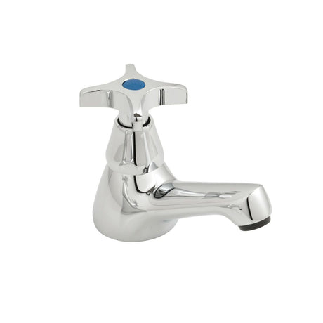 Vado Astra Cross Handles Basin Pillar Tap CD Valve 1/2" Cold Only - Chrome - AX-AST-206/CL/CD-CP