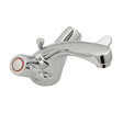 Vado Astra Mono Basin Mixer CD Valve With Lever Handles - Chrome - AX-AST-300-CP