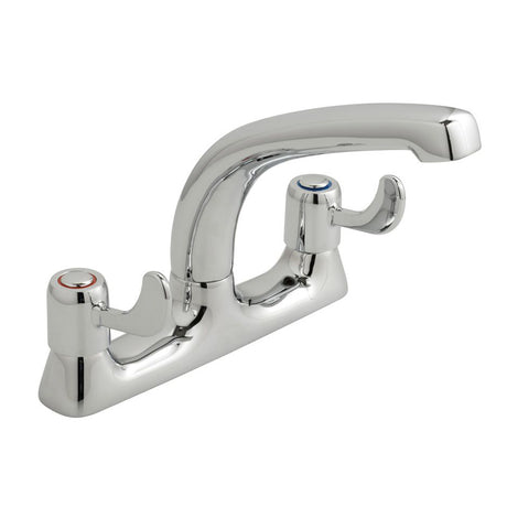 Vado Astra Lever Kitchen Sink Mixer with Swivel Spout - Chrome - AX-AST-353-CP