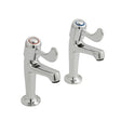 Vado Astra Kitchen High Neck Pillar Taps - Chrome - AX-AST-356-CP