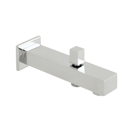 Vado Bokx Square Bath Spout with Diverter - Chrome - AX - BOK - 140/SQ/DIV - TAP 'N' SHOWER