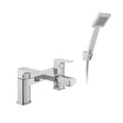 Vado Ekko Bath Shower Mixer with Shower Kit - Chrome - AX-EKO-130+K-CP