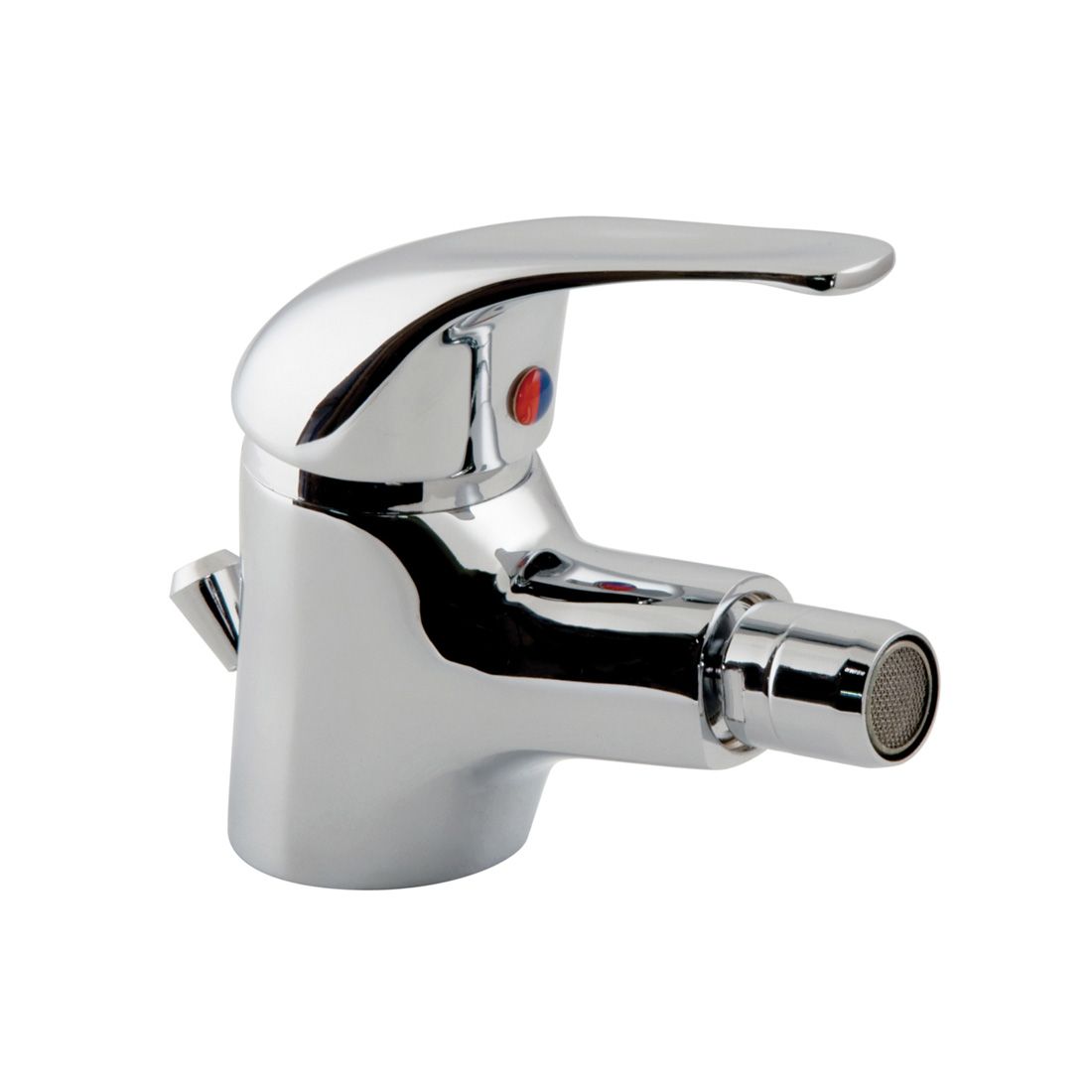 Vado Matrix Mono Bidet Mixer with Pop - Up Waste - Chrome - AX - MAT - 110 - CP - TAP 'N' SHOWER
