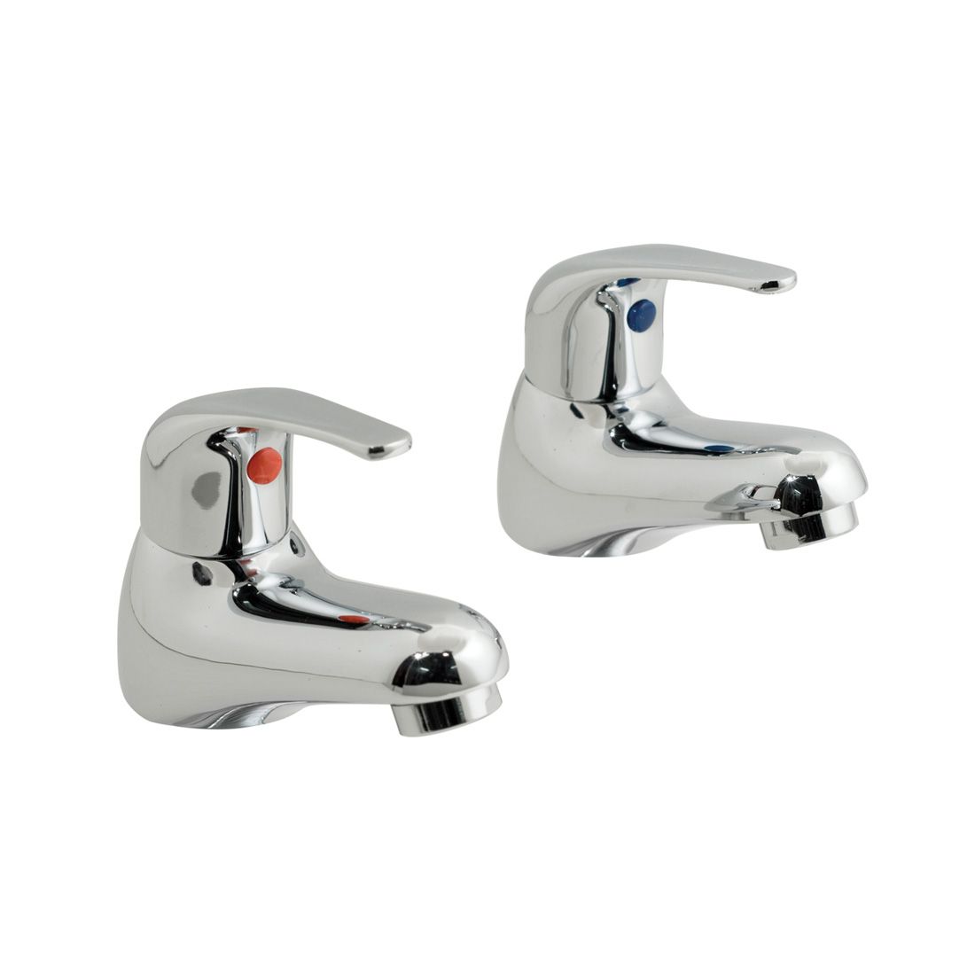 Vado Matrix Deck Mounted Bath Pillar Tap - Chrome - AX - MAT - 136 - CP - TAP 'N' SHOWER