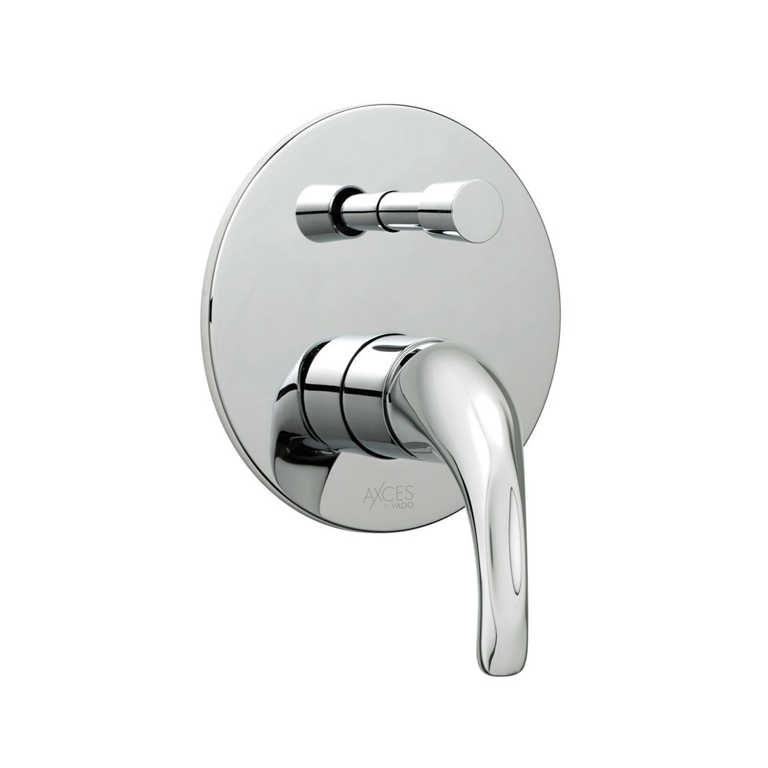 Vado Matrix 1 Outlet Manual Valve with Diverter - Chrome - AX-MAT-147A-CP