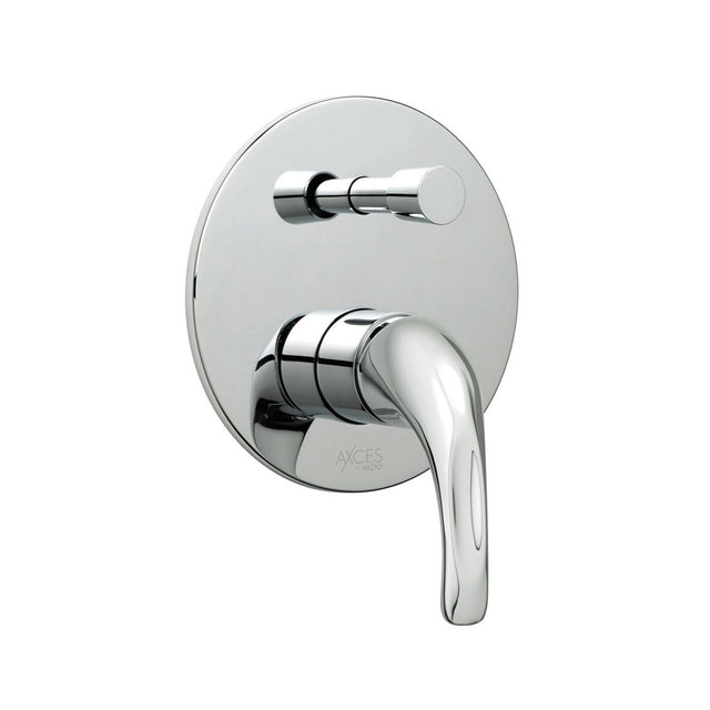Vado Matrix 1 Outlet Manual Valve with Diverter - Chrome - AX-MAT-147A-CP
