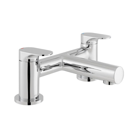 Vado Metiz Deck Mounted Bath Filler - Chrome - AX - MET - 137 - CP - TAP 'N' SHOWER