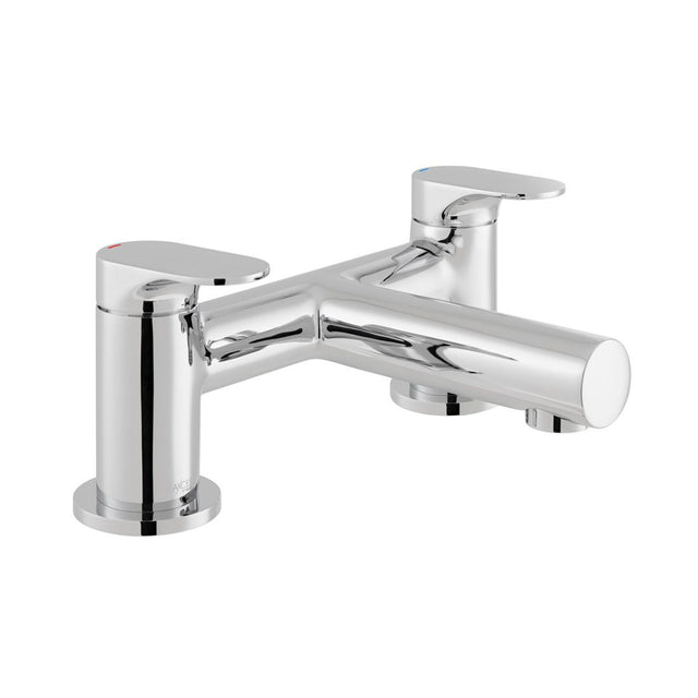 Vado Metiz Deck Mounted Bath Filler - Chrome - AX - MET - 137 - CP - TAP 'N' SHOWER