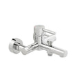 Vado Nuri Wall Mounted Bath Shower Mixer - Chrome - AX-NUR-123-CP