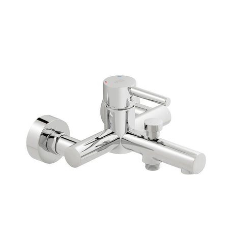 Vado Nuri Wall Mounted Bath Shower Mixer - Chrome - AX-NUR-123-CP