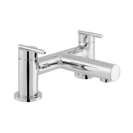 Vado Nuri Deck Mounted Bath Filler - Chrome - AX - NUR - 137 - CP - TAP 'N' SHOWER