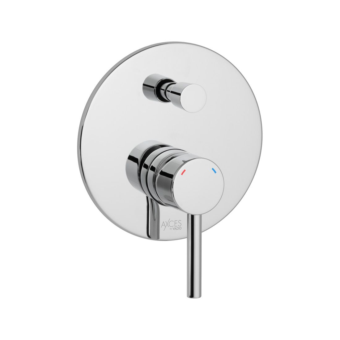 Vado Nuri Manual Shower Valve with Diverter - Chrome - AX-NUR-147A-CP