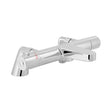 Vado Sirkel Deck Mounted Thermostatic Bath Shower Mixer - Chrome - AX-SIR-131T-CP
