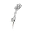 Vado Sirkel Single Function Handset with Hose and Bracket - Chrome - AX-SIR-SFMK-CP