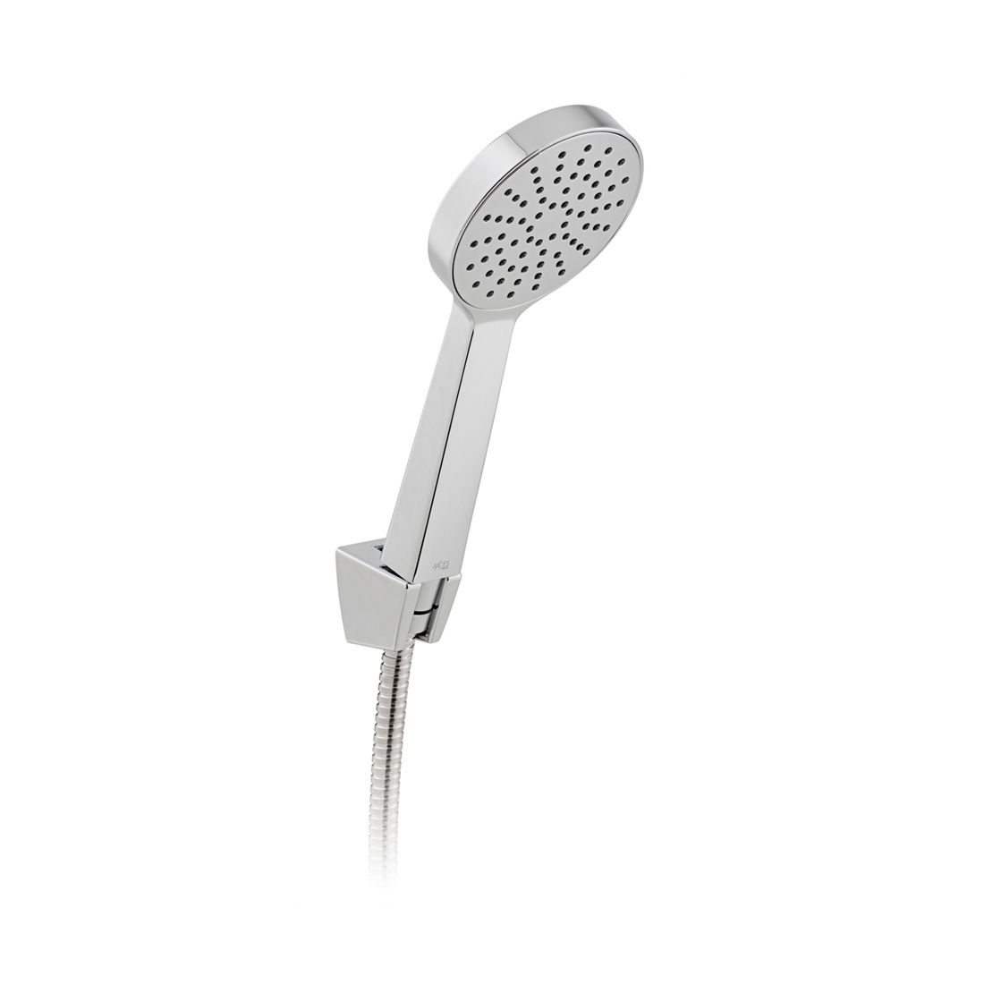 Vado Sirkel Single Function Handset with Hose and Bracket - Chrome - AX-SIR-SFMK-CP