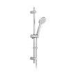 Vado Sirkel Single Function Slide Rail Shower Kit - Chrome - AX-SIR-SFSRK-DB-CP