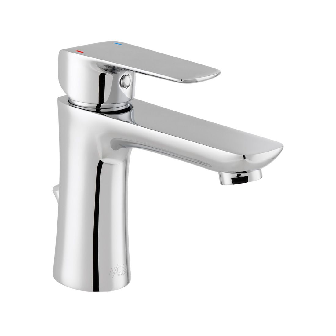 Vado Vala Mono Basin Mixer with Pop-up Waste - Chrome - AX-VAL-100-CP