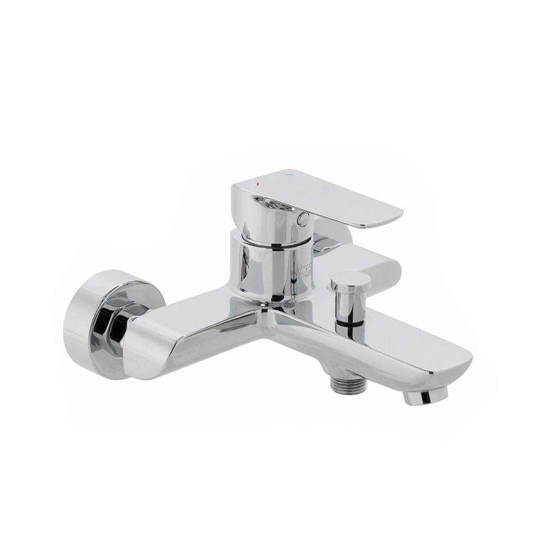 Vado Vala Wall Mounted Bath Shower Mixer - Chrome - AX-VAL-123-CP