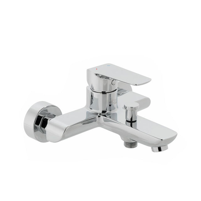 Vado Vala Wall Mounted Bath Shower Mixer - Chrome - AX-VAL-123-CP
