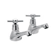 Vado Vecta Bath Pillar Taps Cd Valve - Chrome - AX-VEC-136/CD-CP
