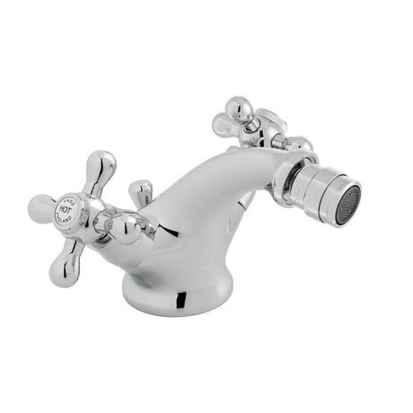 Vado Victoriana Mono Bidet Mixer with Pop-Up Waste - Chrome - AX-VIC-110/CD-CP