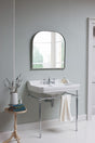 Burlington Edwardian White 3 Tap Hole Square Basin 120cm - B193TH