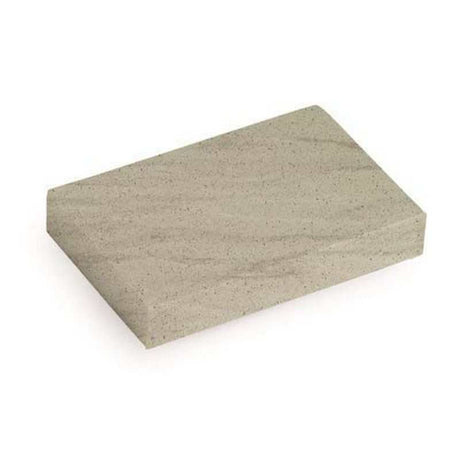 Britton Shoreditch Minerva Concrete Haze worktop with stone-like finish, 625 x 12 x 440mm, durable and stain-resistant bathroom basin unit surface