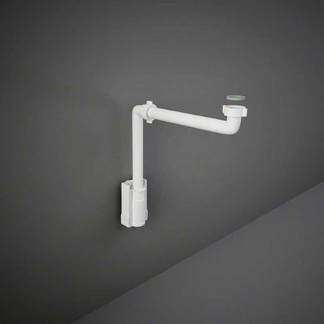RAK-Duo Plastic Bottle Trap for Vanity - Alpine White - BTRWBPPR022