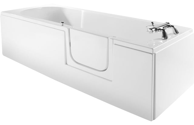 Prystine Access Easy 0 Tap Hole Right Handed Bath 1690 x 690mm - White - PRIS2882