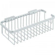 Vado Basket Large Rectangular chrome wall-mounted bathroom storage basket