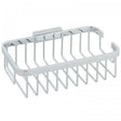 Vado Basket Medium rectangular chrome wall-mounted bathroom accessory basket