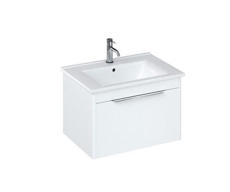 Britton Shoreditch 1TH Note Square Basin 65cm - White - SHR.010