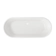 Scudo Form Acrylic Bath - White - BATH-FORM