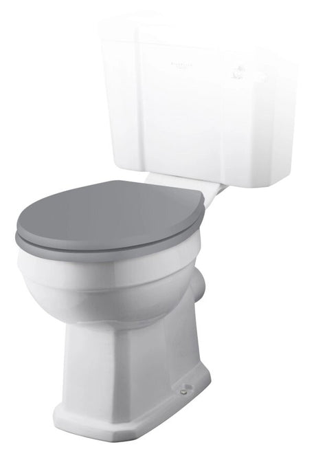 Bayswater Fitzroy Comfort Height Close Coupled Toilet Pan 355mm  - White - BAYC016