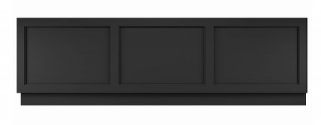 Bayswater Bath Front Panel 1800mm x 480mm - Matt Black - BAYF437