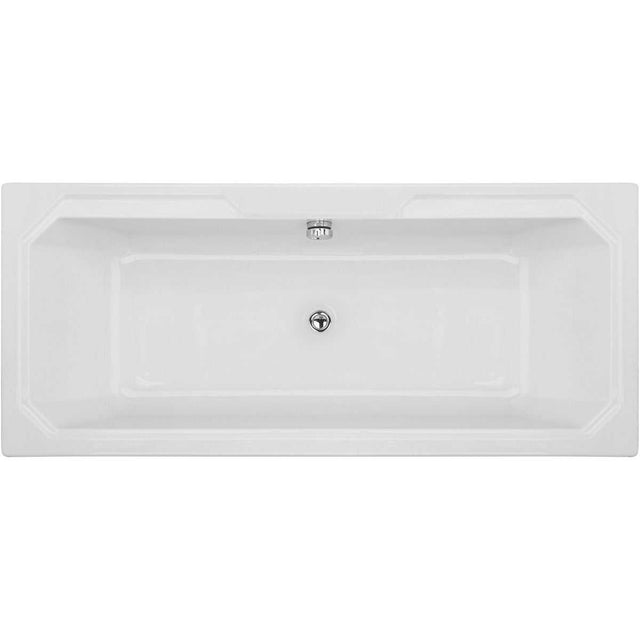 Bayswater Bathurst Double Ended Rectangular Bath 1800mm x 800mm - White - BAYB109